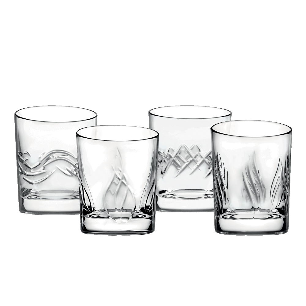 4 Element Conjunto 4 Vasos Bajos